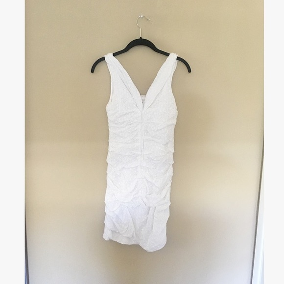 White Flower Eyelet Dress - Picture 2 of 7